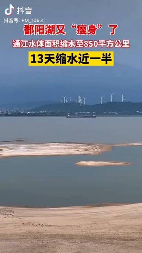 鄱阳湖通江水体面积缩水至1000平方公里以下