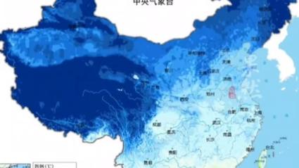 湖北省枣阳市发布寒潮蓝色预警