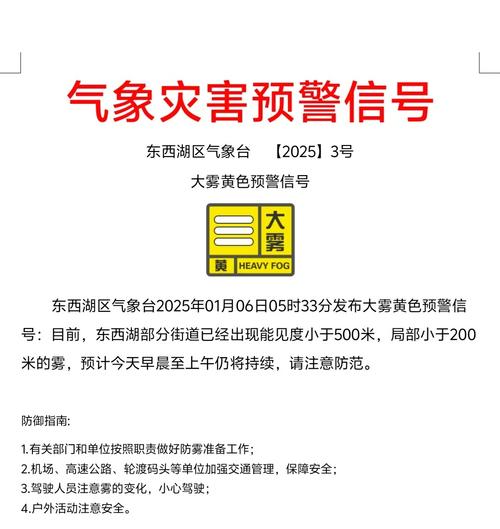 河北省魏县发布大雾黄色预警_2