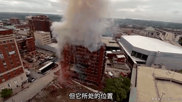 美国纽约市布朗克斯区一栋六层建筑发生部分坍塌