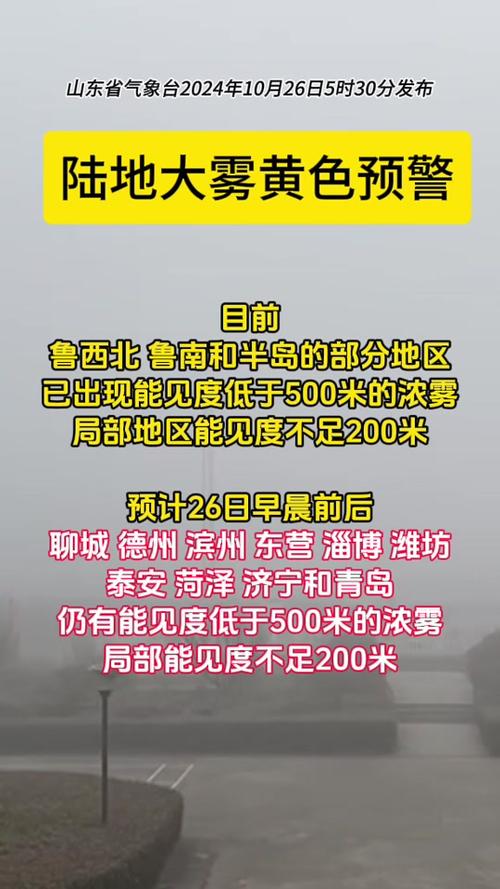 黑龙江省青冈县发布大雾黄色预警_1