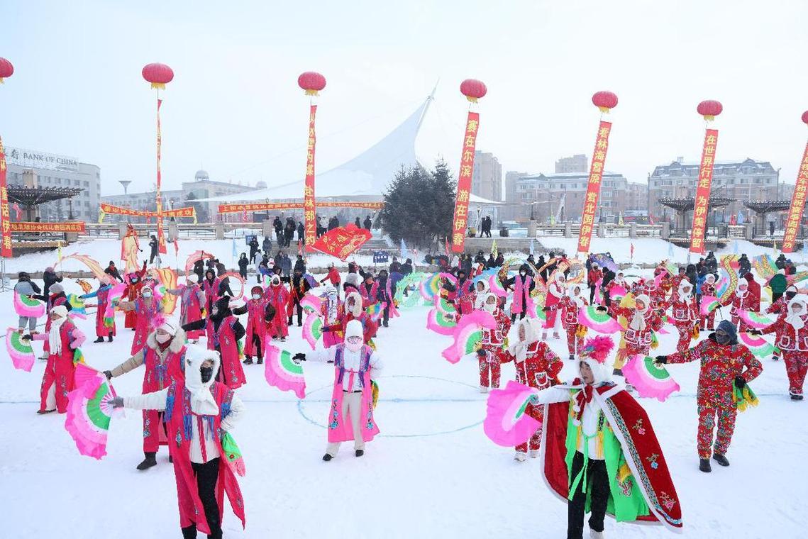 第二届上海合作组织雪地足球赛中国区选拔赛在伊春市揭幕