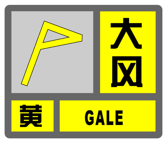 重庆市忠县发布大风黄色预警