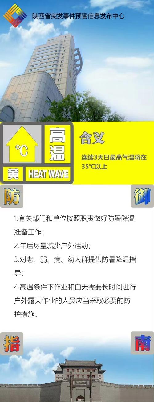 陕西省汉台区发布雷雨大风黄色预警_3