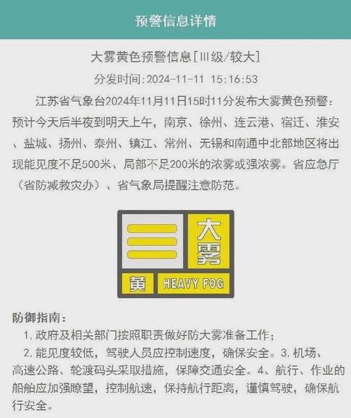 重庆市忠县发布大雾黄色预警_5