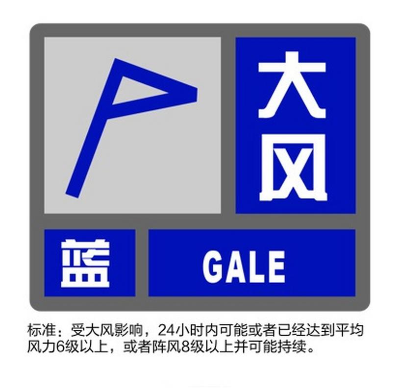 陕西省武功县发布大风蓝色预警_4