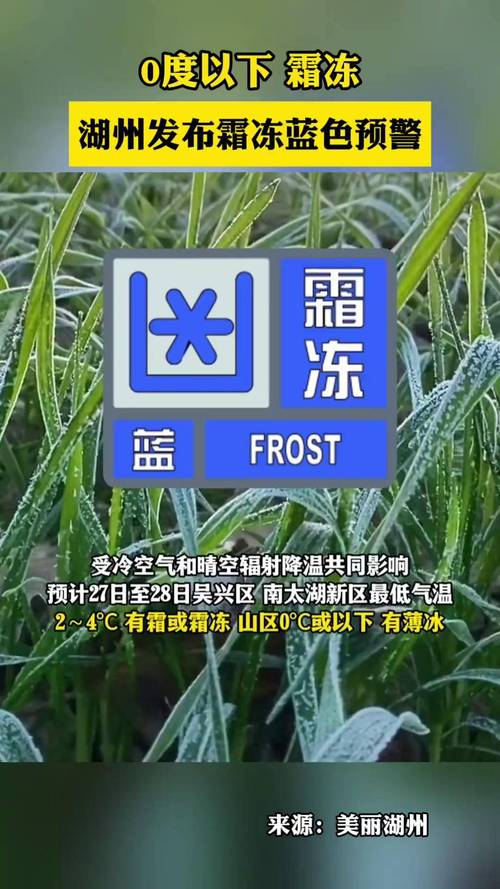 黑龙江省大兴安岭地区发布霜冻蓝色预警