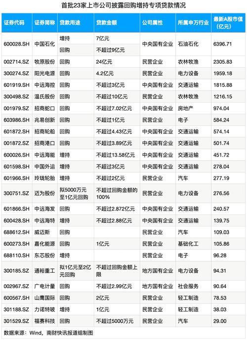 首批23家回购增持贷款落地 金额超百亿元